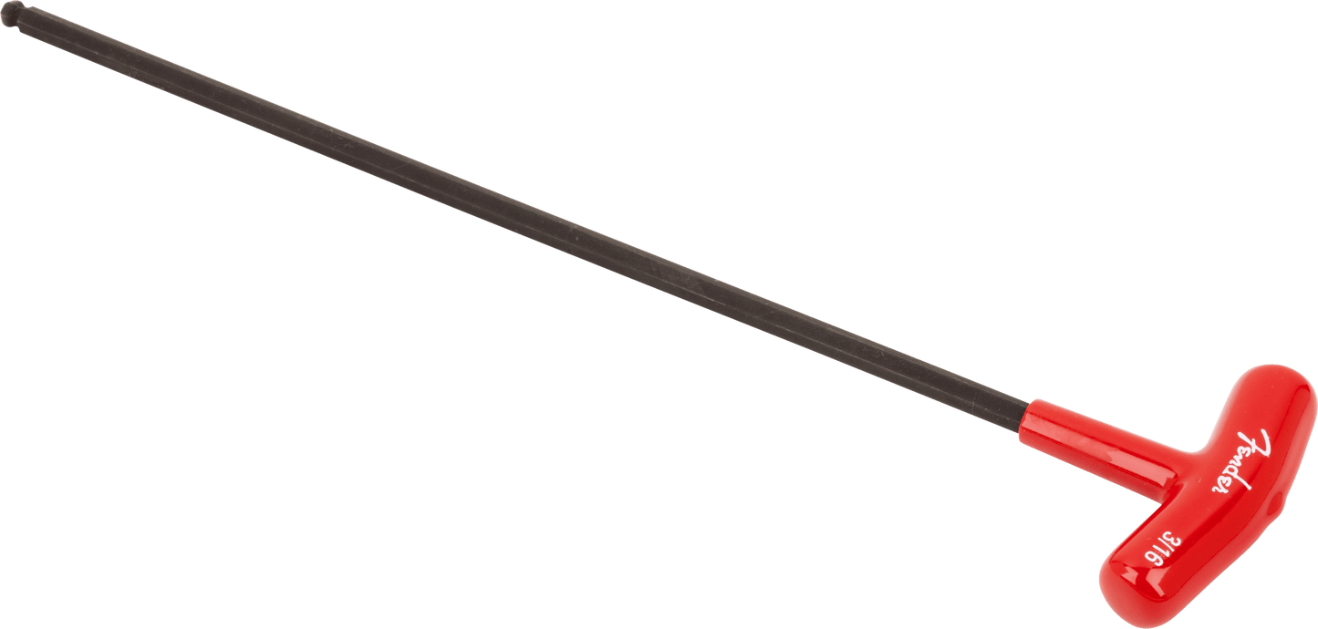 Truss Rod Adjustment Wrench, "T-Style", 3/16", Red
