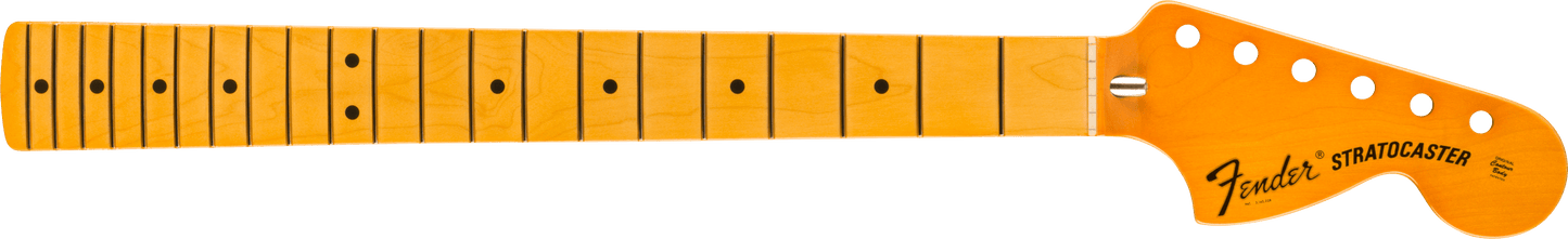 American Vintage II 1973 Stratocaster Neck, 21 Vintage Tall Frets, 7.25" Radius