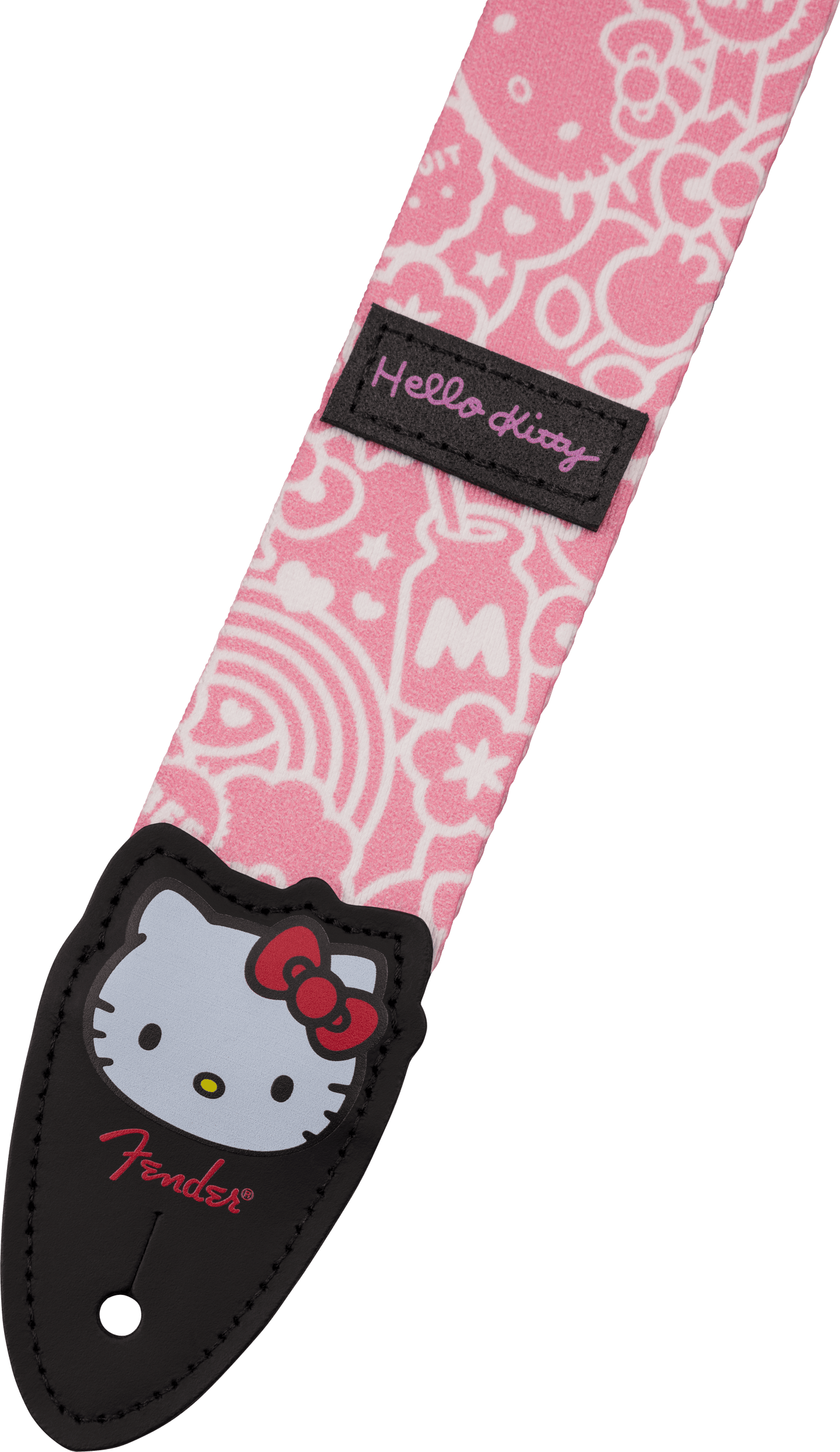 Fender® x Hello Kitty® Pink Poly Strap