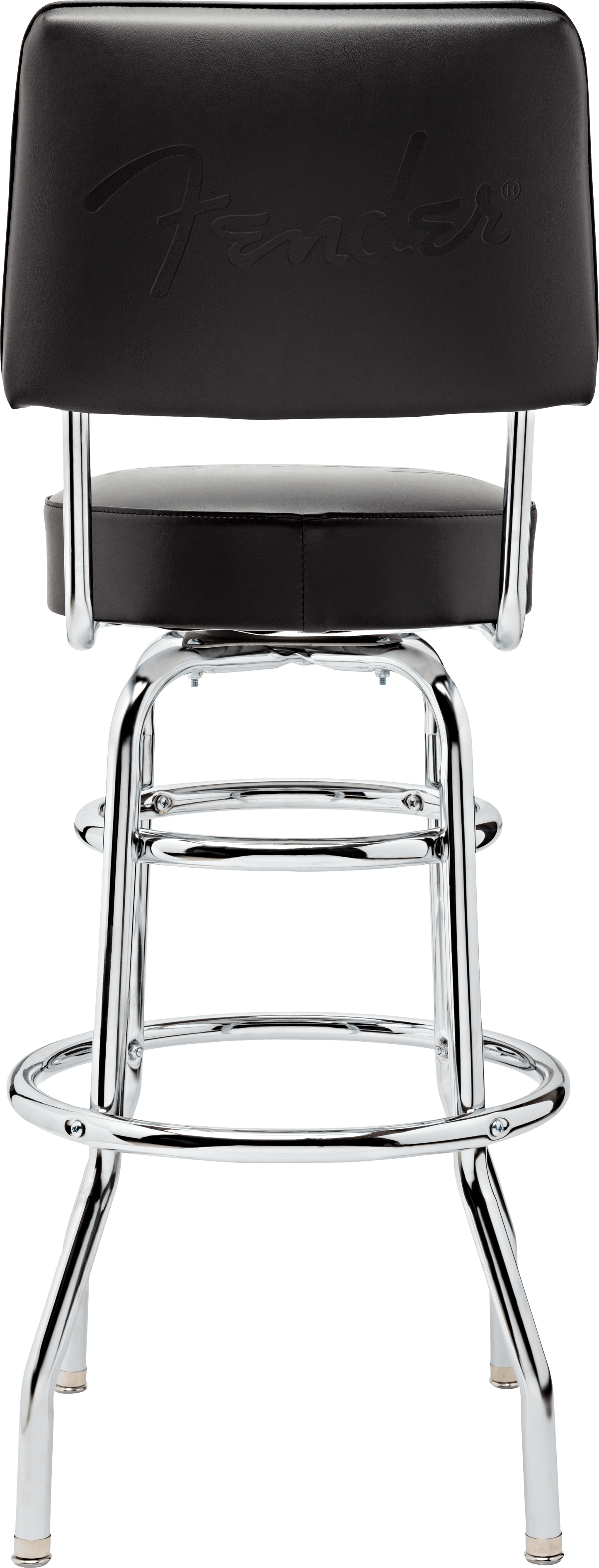 Fender® Blackout Backrest Barstool, 30"