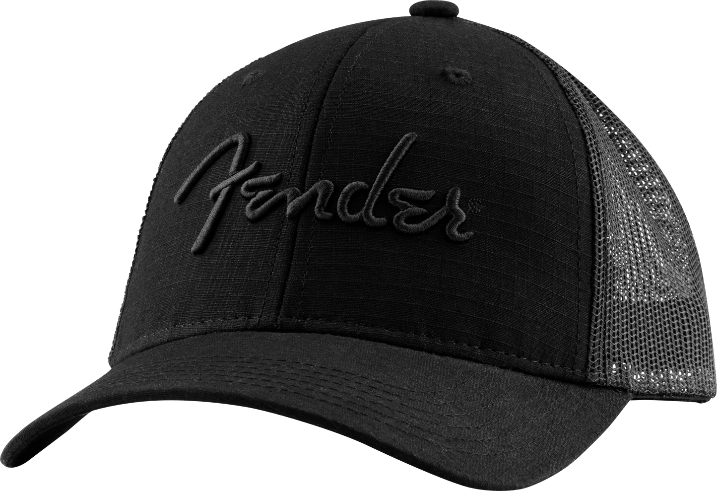Fender® Snap Back Pick Holder Hat, Black