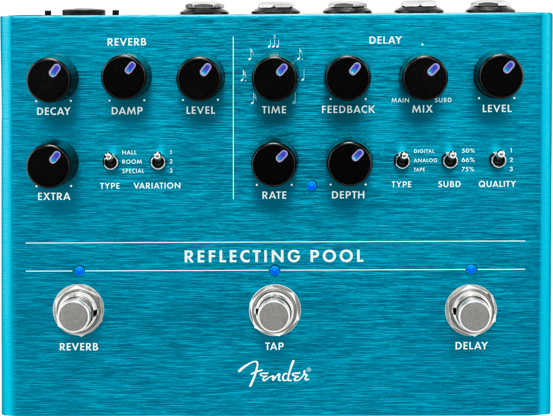 Reflecting Pool® Delay & Reverb – Fender