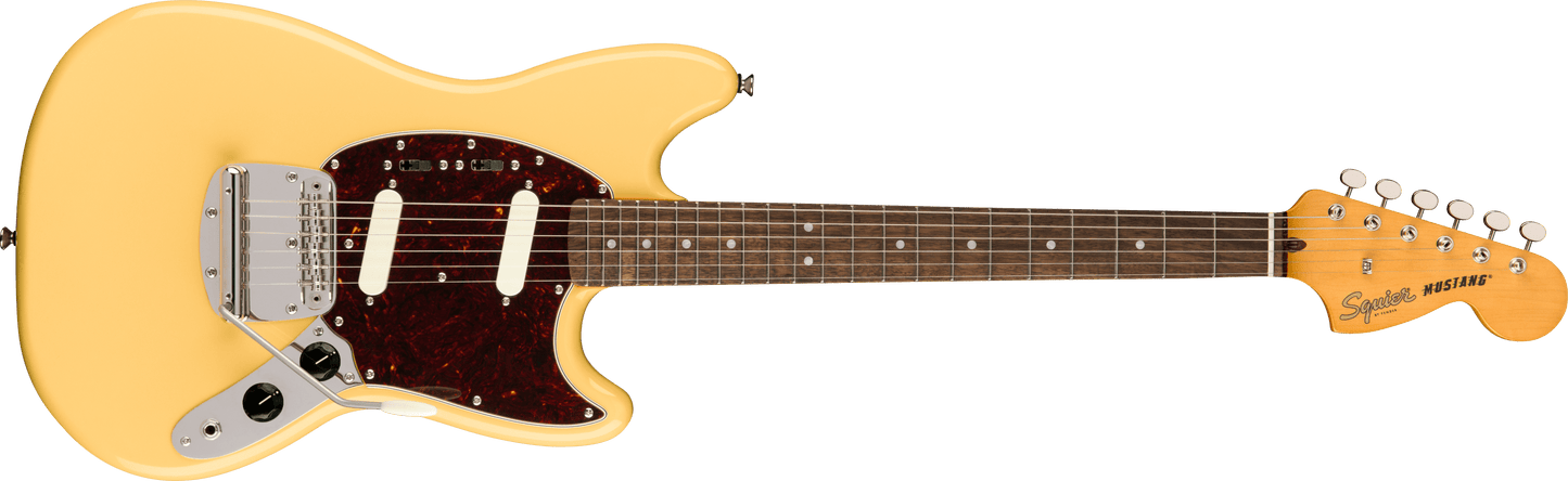 Vibe Classic Fender by Squier mustang 60s vibe classic Squire ギター '60s Fingerboard Laurel Mustang, ギター