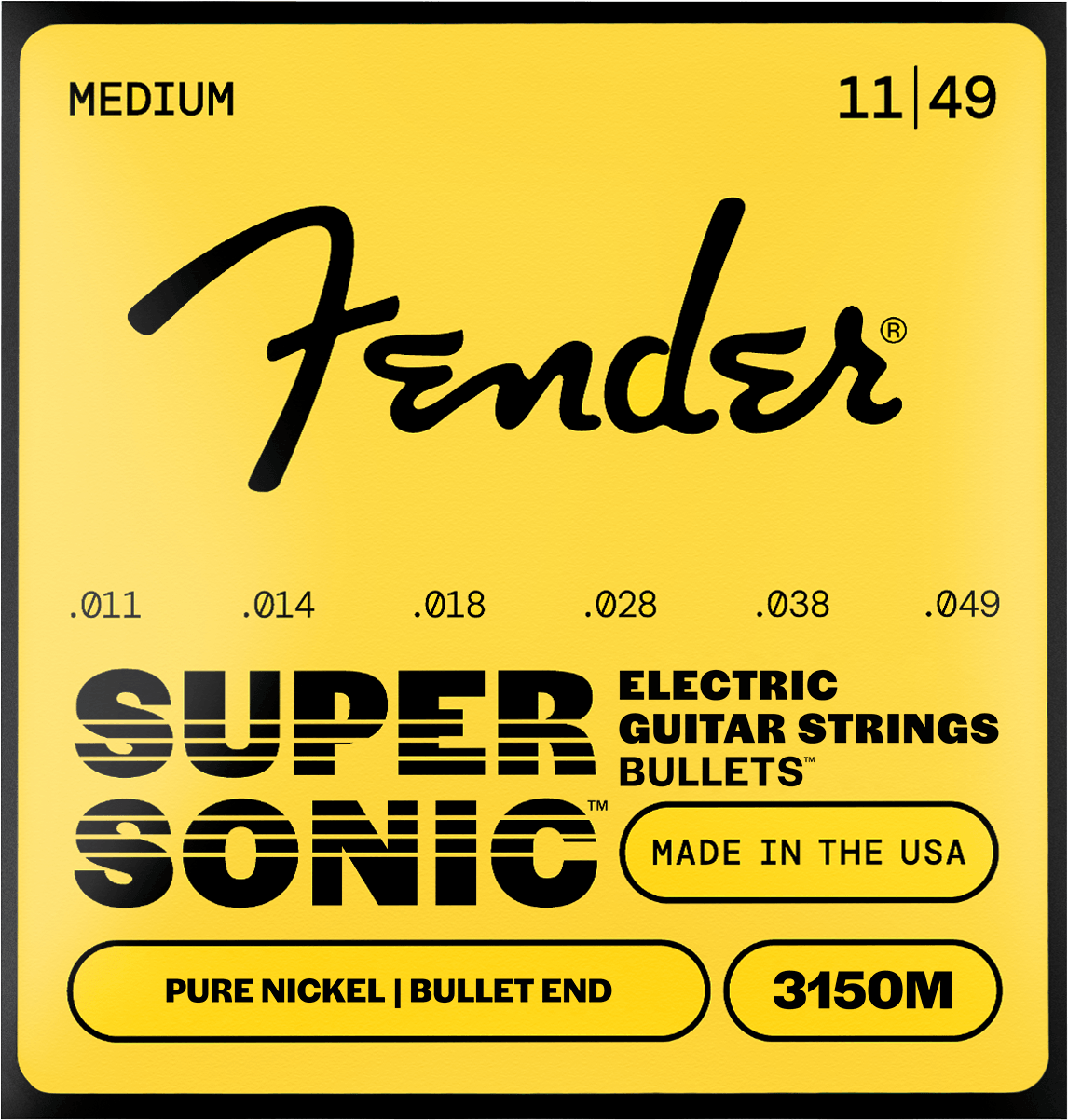 SuperSonic™ Bullets™ 3150 Pure Nickel Guitar Strings