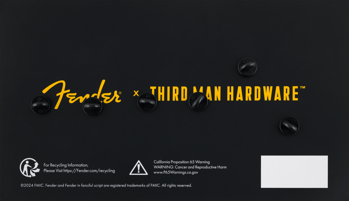 Fender® x Third Man Hardware™ Lapel Pin Set
