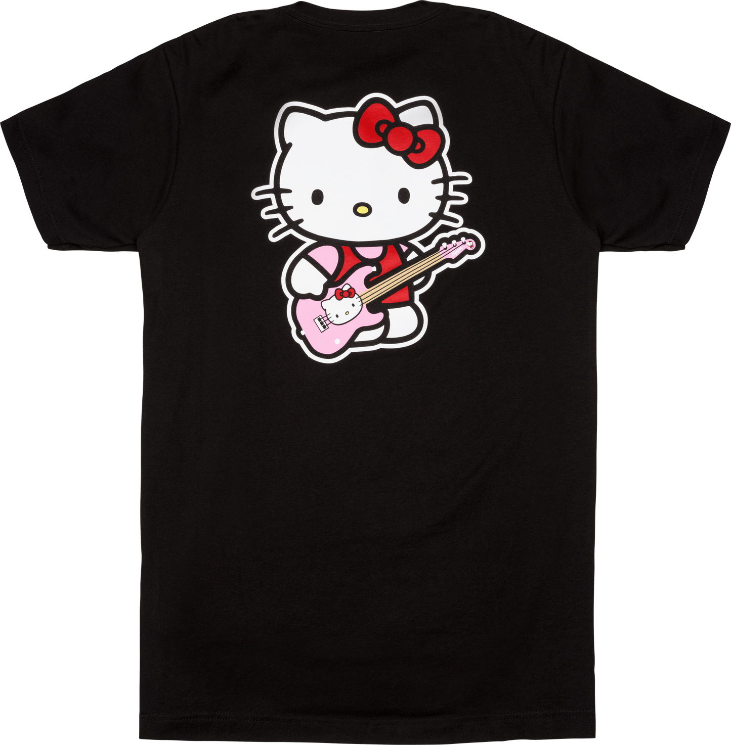 Fender® x Hello Kitty® Black Back Logo Tee