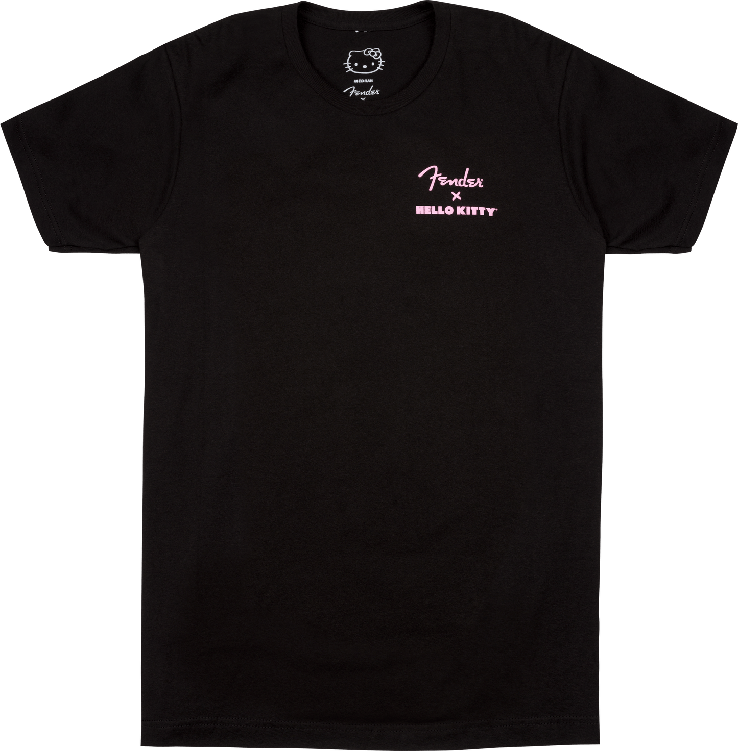 Fender® x Hello Kitty® Black Back Logo Tee