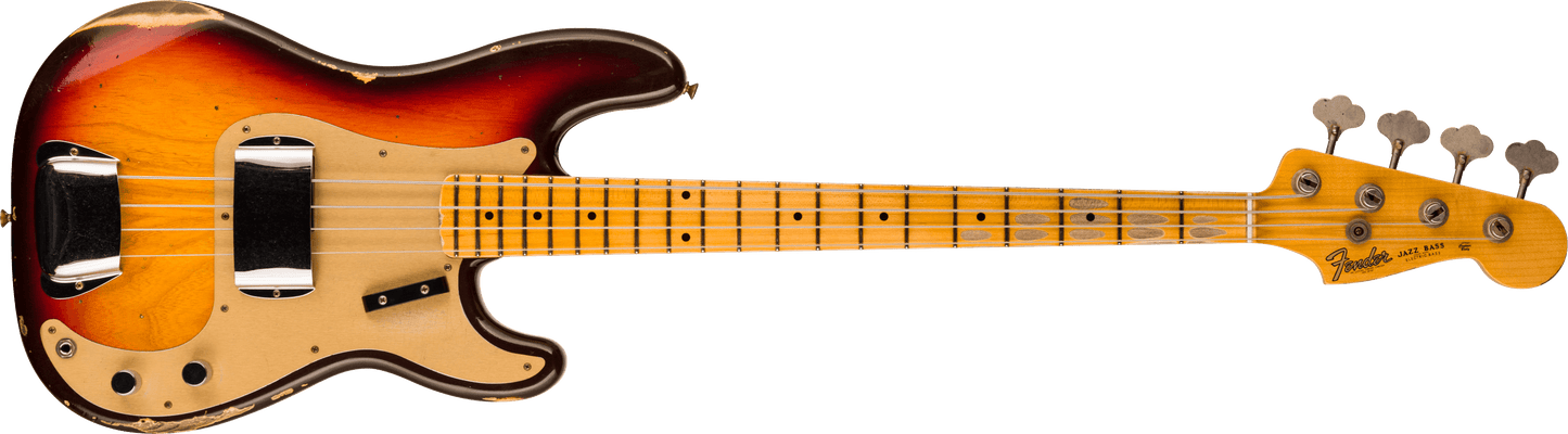 Bass Precision 1962 プレベ　レリック Relic Shop Custom Fender Black Aged ベース